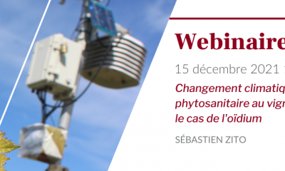 Webinaire – Changement climatique